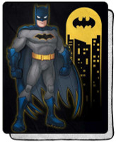The Northwest Batman 'Answer the Call' 40in x 50in Silk Touch Sherpa Throw Blanket