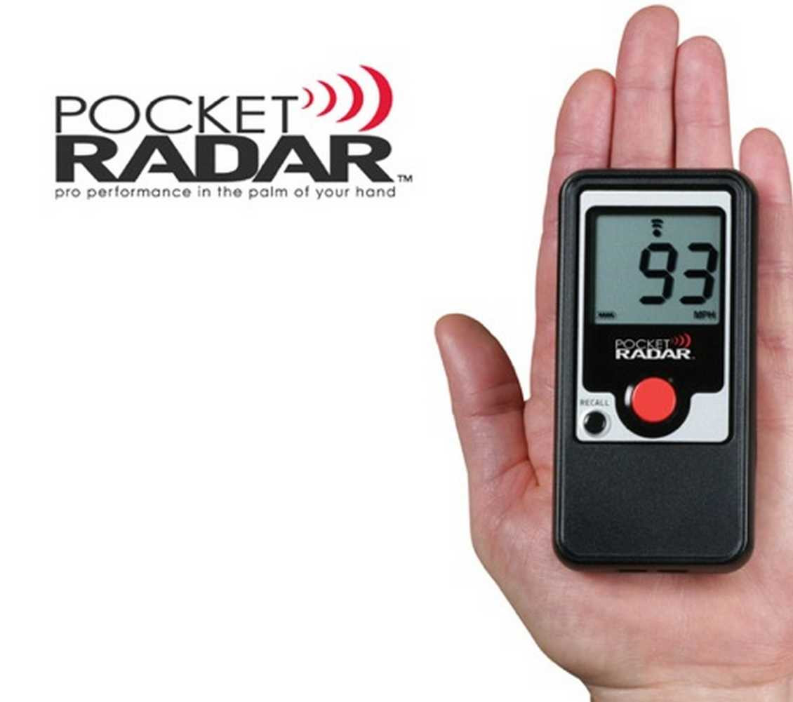 Pocket Radar Classic ProLevel Speed Radar Gun Palm of Your Hand. Black