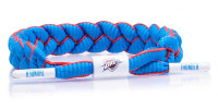 Rastaclat Basketball Oklahoma City Thunder Knotted Bracelet - Blue & Orange