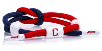 Rastaclat Baseball Cleveland Indians Outfield Knotted Bracelet - Navy & Red