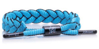 Rastaclat Baseball Miami Marlins Infield Braided Bracelet - Blue & Black