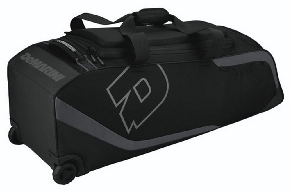 DeMarini ID2P Baseball/Softball Wheeled Gear Bag WTD9201BL Sports Diamond