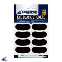 CHAMPRO SPORTS Eye Black Stickers. 2 Packs. Baseball/Softball A032