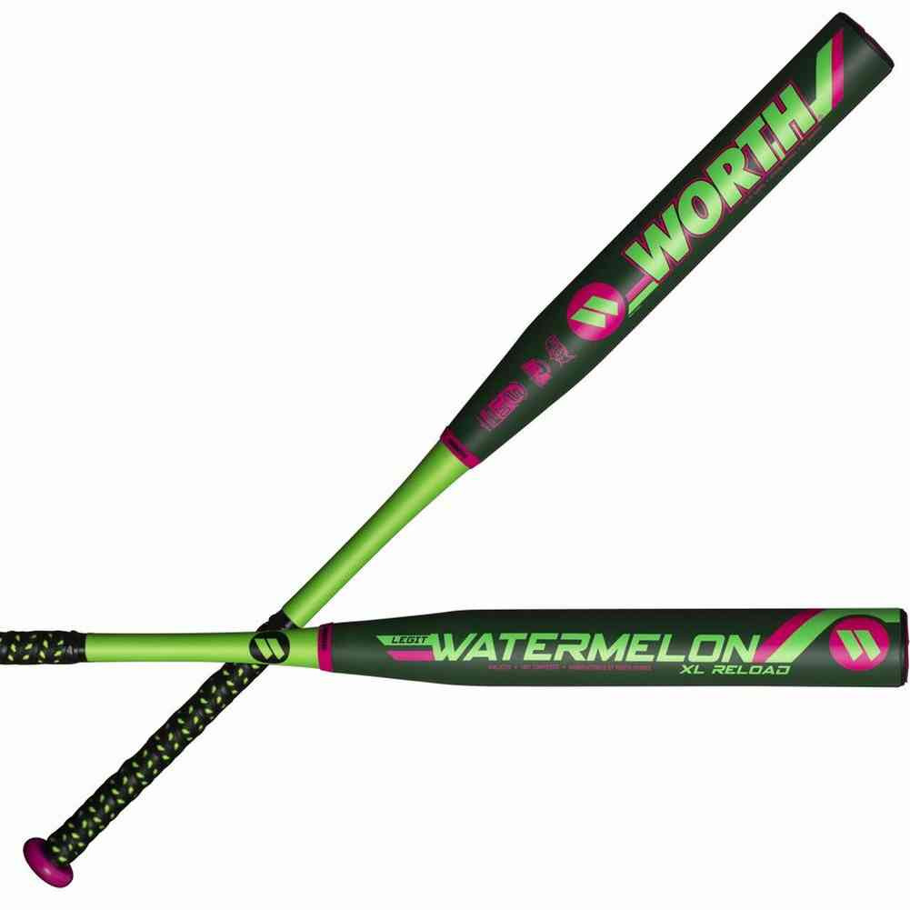 Worth 2021 Legit Watermelon XL Reload USSSA Slowpitch Softball Bat