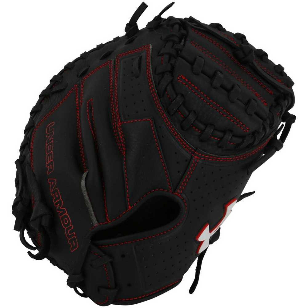 野球 キャッチャーミット アンダーアーマー ブラック UACM-100Y 少年 Under Armour YOUTH Framer Series Catchers Baseball Glove, Black