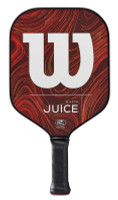 Wilson Juice Energy Pickleball Paddle, Fiberglass Composite Wide Body - Red