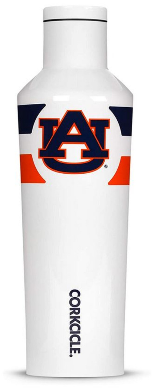 Corkcicle Auburn University Tigers Gym Stripe 16 oz Triple Insulated