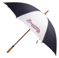 Storm Duds Atlanta Braves World Series 62 inch Sporty Wood Shaft Golf Umbrella