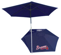 Storm Duds Atlanta Braves World Series 78 inch Deluxe Vented Beach Umbrella