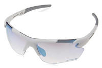 Rawlings 2102 Unisex Adult Sport Sunglasses - White Frames & Blue Mirror Lenses