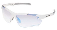Rawlings 2102 Youth Plastic Sport Sunglasses - White Frames & Blue Mirror Lenses
