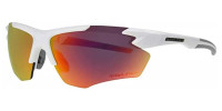 Rawlings 2102 Youth Plastic Sport Sunglasses - White Frames & Red Mirror Lenses