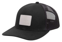 Marucci Men's Four Corners Patch Adjustable Snapback Trucker Hat - Black