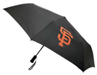 Storm Duds San Francisco Giants 42” Automatic Folding Umbrella With Flashlight