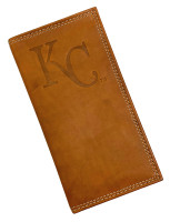 Rico Industries MLB Kansas City Royals Embossed Roper Leather Multi-Slot Wallet