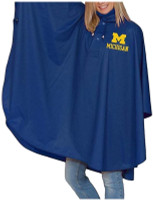 Storm Duds Michigan Wolverines Heavy Weight Adult Adjustable Hood Rain Poncho