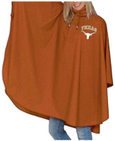 Storm Duds Texas Longhorns Heavy Weight Adult Adjustable Hood PVC Rain Poncho