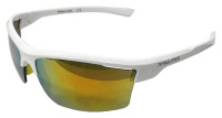 Rawlings LTS Youth Sport Sunglasses – White Frame With Orange Mirrored Lenses