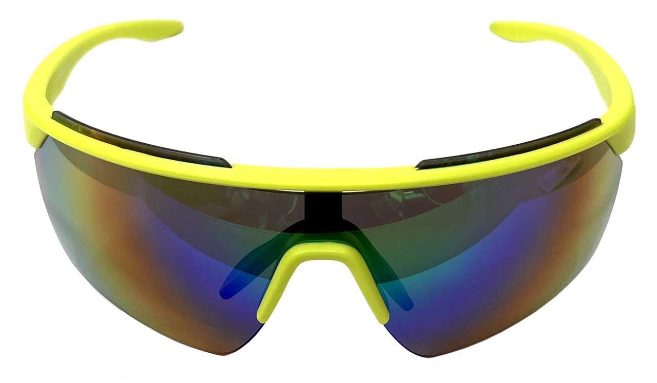 Rawlings LTS Youth Sport Sunglasses Yellow Frame With MultiColor