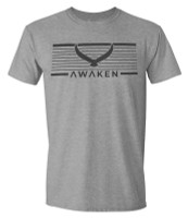 Under Armour UA Men's Awaken Eagle Graphic Short Sleeve Tee T-Shirt Gray 1360693
