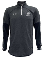 Under Armour Men's Long-sleeve �  Zip Athletic Two Tone Pullover Shirt Top (S)