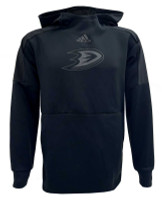 Adidas Men's NHL Anaheim Ducks Hoody Hoodie Sweatshirt Hockey Zip Pockets (M)