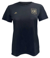 Adidas Women's MLS LA Football Club Tee Crew Neck LAFC Soccer T-Shirt (S)