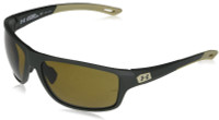 Under Armour Men's Battle Rectangular Polarized Sunglasses W/Case – Green/Brown