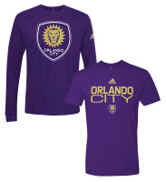 Adidas Men's MLS Orlando City (2 Pack) Tees T-Shirt Major League Soccer (M)