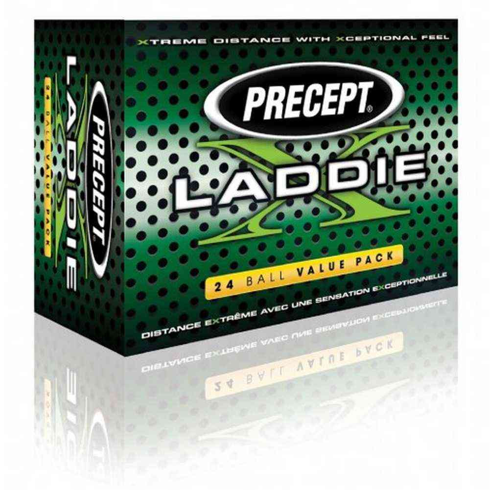 Bridgestone Precept Laddie X 24pk Golf Balls, White. B9800R3 Sports