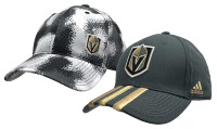 Adidas Men's NHL Las Vegas Knights Hockey (2 Pack) Adjustable Baseball Caps NE