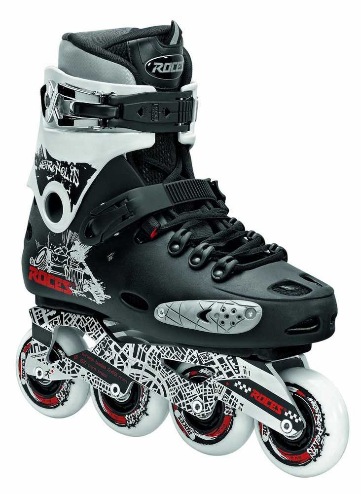 Roces RSK 2 Men's Ice Hockey Skates – Stainless Steel Blades, Reinforced Upper, Lace & Power Strap, For Sport & Leisure