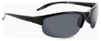 ONE By Optic Nerve Alpine Polarized Sunglasses – Shiny Black Frame/Smoke Lens