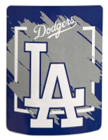 Northwest MLB Dimensional 46”x60” Super Plush Throw Blanket– Los Angeles Dodgers