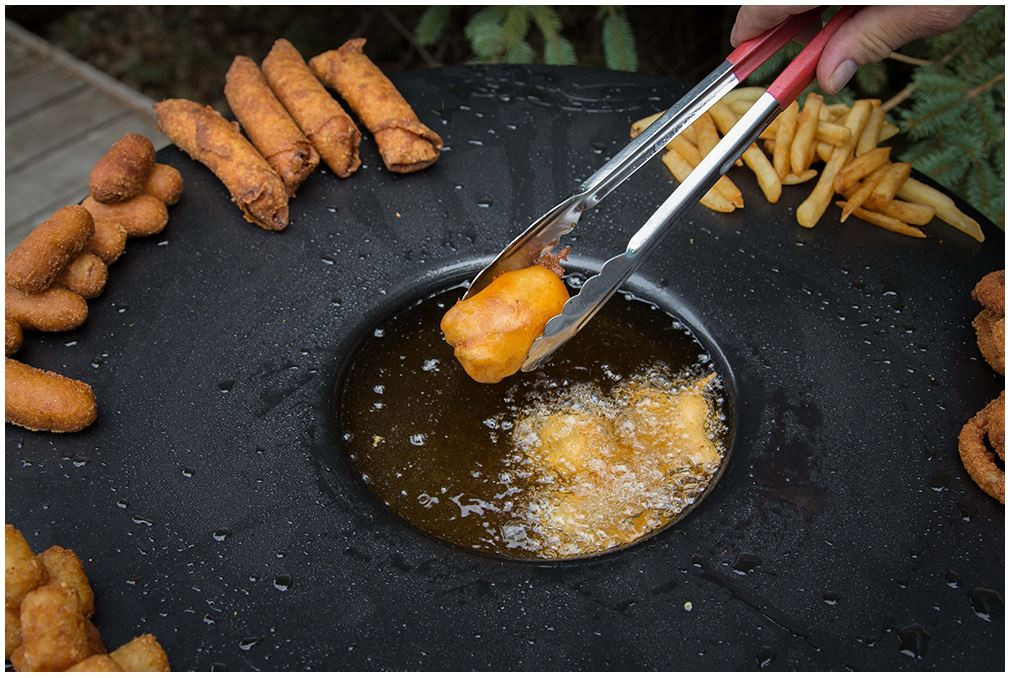 Fryin' Saucer Outdoor Portable Propane Deep Fryer, Camping Grill & More FS1307 Sports Diamond