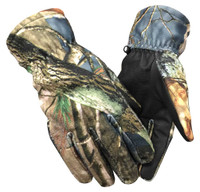 Northstar Unisex Waterproof Thinsulate Lined Camoflauge Gloves, Green/Tan. 502CA