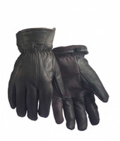 Northstar Unisex Grain Deerskin Fleece Lined Glove Flexible Thumb, Black. 911BK