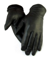 Northstar Women's Black Full Deerskin Dress Glove Fleece Lined 3" Cuff 411B