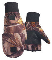 Northstar Unisex Water Resistant Thinsulate Camo Flip Top Convertible Gloves