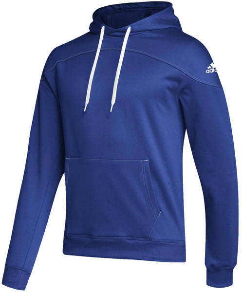 Adidas Men s Stadium Aeroready Fleece Pullover Hoodie Team Royal Blue Sports Diamond