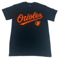 Fanatics Men's MLB Baltimore Orioles Bigger Series Short Sleeve T-Shirt – Black