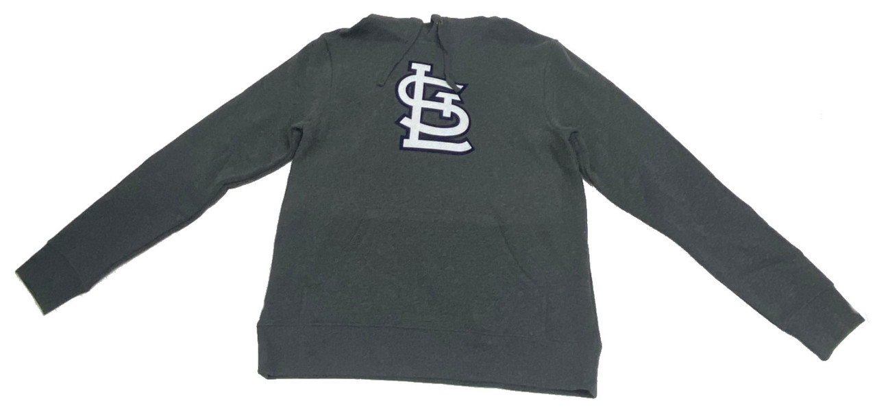 Fanatics Men's MLB St Louis Cardinals Tek Patch Pullover Hoodie Sweater –  Gray - Sports Diamond