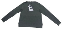 Fanatics Men's MLB St Louis Cardinals Tek Patch Pullover Hoodie Sweater – Gray