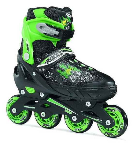 Roces Kid's Boys Compy Fitness Inline Skates Blades Black/Red 400808