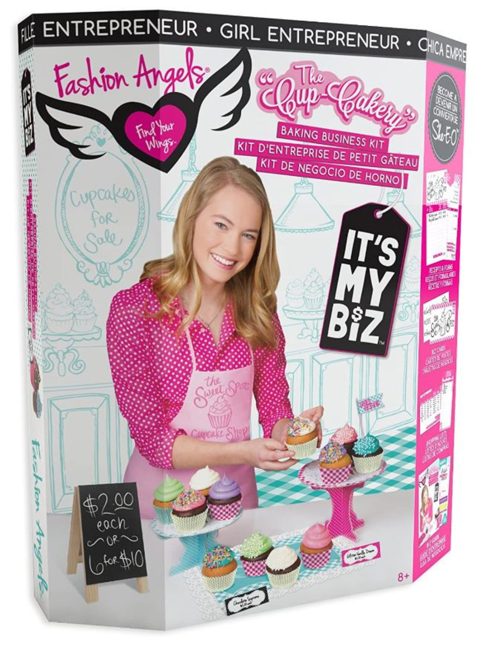 Fashion Angels It's My Biz Cup-Cakery Teen Entrepreneur Baking Business Kit  - Sports Diamond