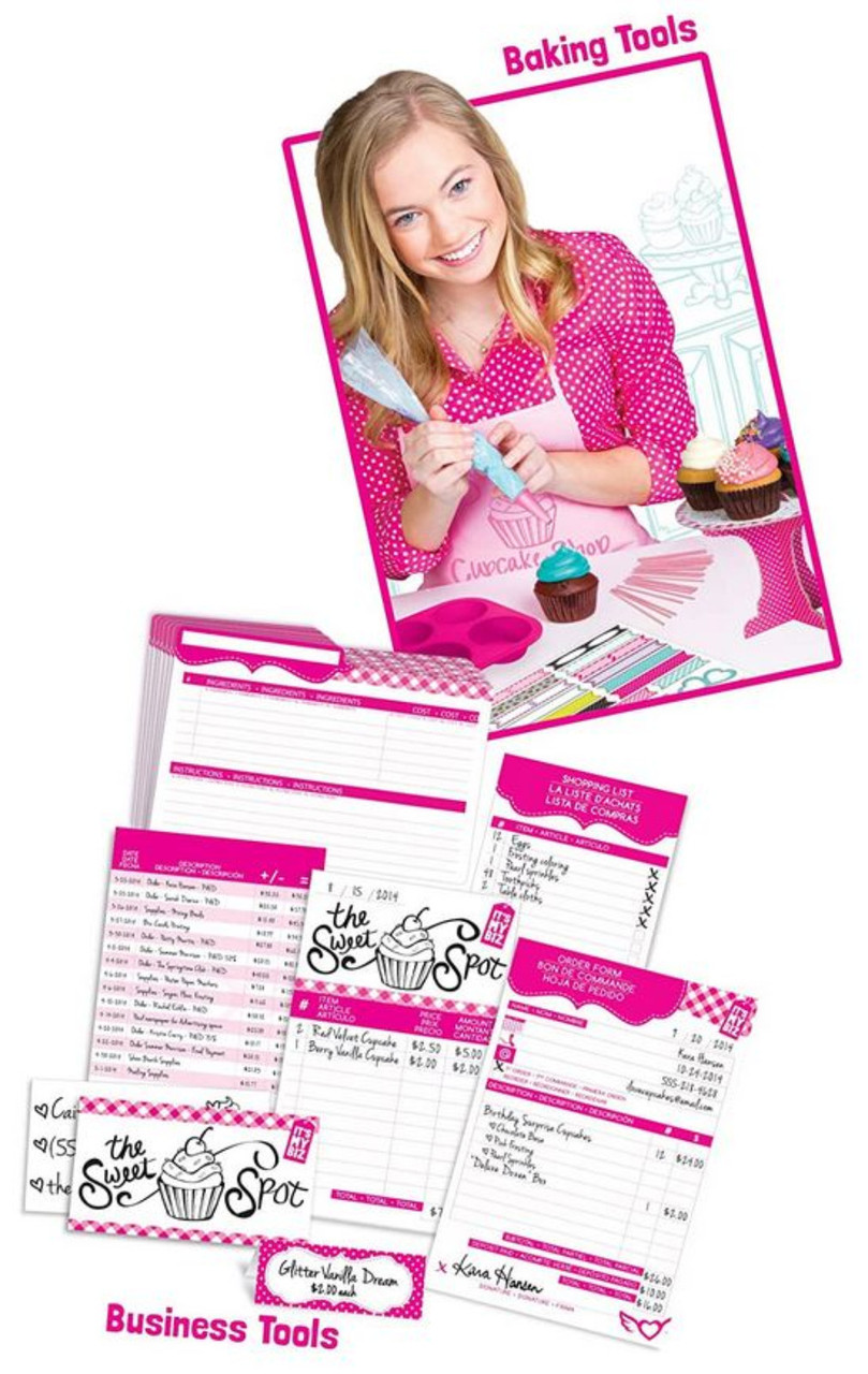 Fashion Angels It's My Biz Cup-Cakery Teen Entrepreneur Baking Business Kit  - Sports Diamond