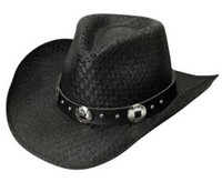 Silverado "Jasper" Men's Toyo Straw Western Cowboy Hat JASPER