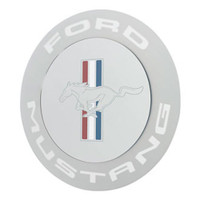 Ford Mustang Double Paned Circle Mirror with Mustang Logo FRD-45201
