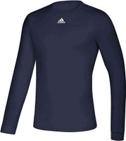 adidas Creator Long Sleeve Tee Shirt Climalite TShirt Navy EK0124