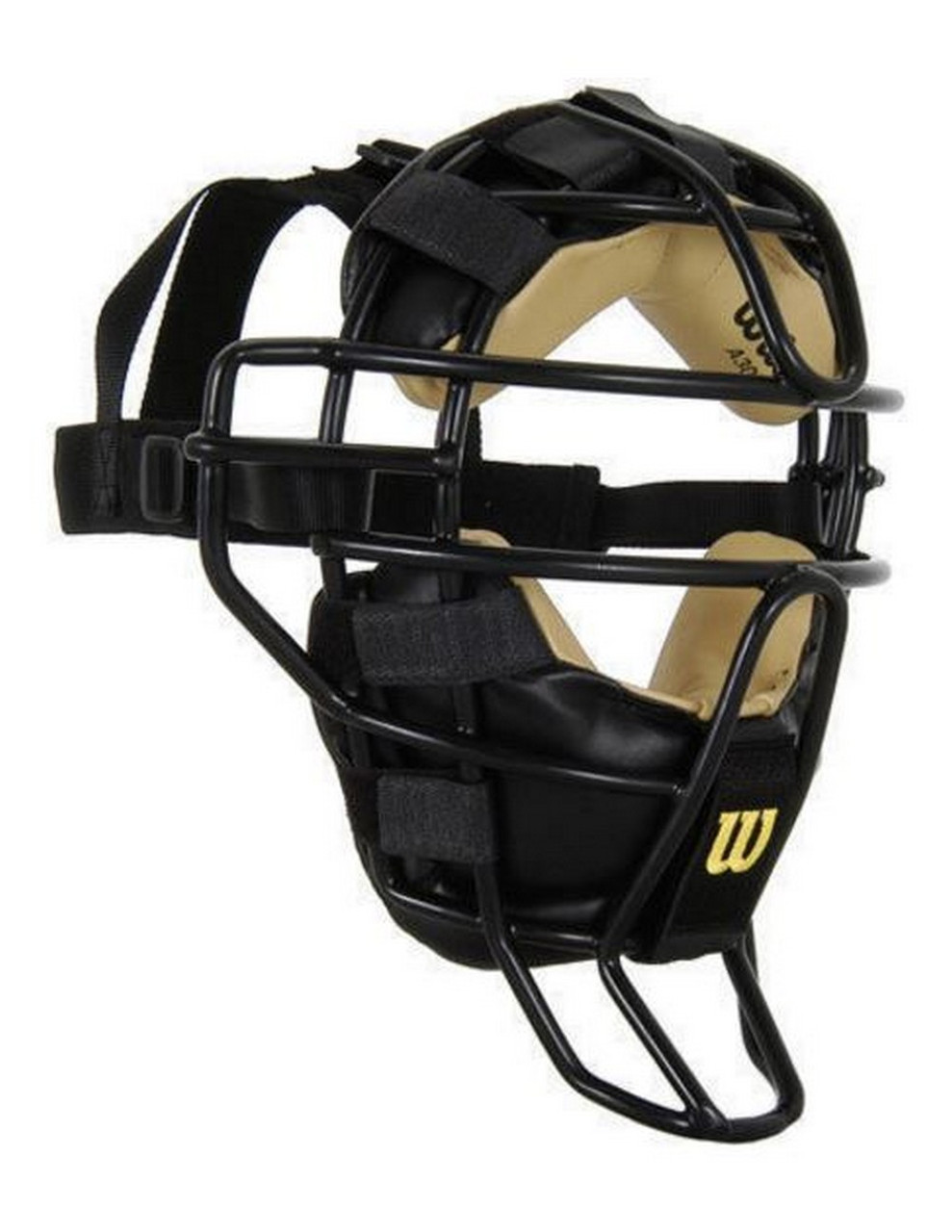 Masque D'arbitre De Baseball WILSON DYNA-LITE En Aluminium - Taille Standard 10", Noir - Occasion